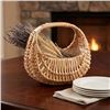 Image 8 : Lot of 4 Wicker Baskets with Handles - Great for Flowers, DIY Crafts, Gifts, Easter, Weddings - New