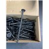 Image 2 : 100PC Box of 4-1/2" #14 Heavy-Duty Wood Screws - Star Drive with Included Star Bit - New!