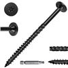 Image 4 : 100PC Box of 4-1/2" #14 Heavy-Duty Wood Screws - Star Drive with Included Star Bit - New!