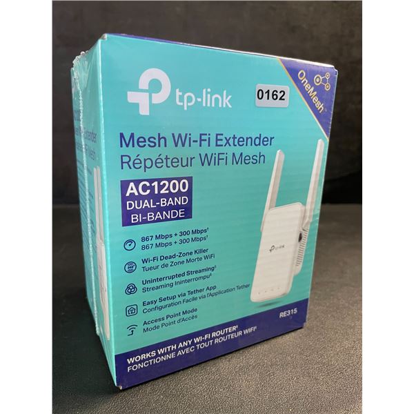 TP-Link AC1200 Mesh Wi-Fi Extender/WiFi Booster - Works with Any WiFi Router - New Sealed!