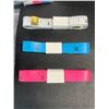 Image 2 : 6 Packs (3PCS Each) Measuring Tapes (60 Inch) White/Blue/Pink - Brand New
