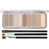 Image 1 : Miss Lara The Beauty Edition 9-Color Eyeshadow Palette + 3 Brushes - New