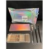 Image 2 : Miss Lara The Beauty Edition 9-Color Eyeshadow Palette + 3 Brushes - New