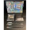 Image 1 : Smokey 9-Color Eyeshadow Palette + 3 Brushes - New