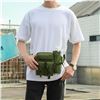 Image 6 : Tactical Style Waist Bag/Hiking Bag with Detachable Water Bottle Holder - Adjustable Belt - New