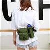 Image 7 : Tactical Style Waist Bag/Hiking Bag with Detachable Water Bottle Holder - Adjustable Belt - New