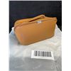Image 7 : EACHY Large Travel Makeup/Cosmetic Bag (Brown) Open Flat/Spacious Design - Brand New
