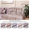 Image 3 : Electric Heated Blanket (72" x 84") Leopard Print; 4 Heat Settings; Ultra-Soft; Timer Settings - NEW