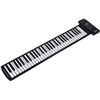 Image 1 : Flexible/Portable 61-Key Roll Up Piano - Soft/Flexible Electronic Piano Keyboard - New
