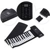 Image 4 : Flexible/Portable 61-Key Roll Up Piano - Soft/Flexible Electronic Piano Keyboard - New