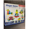 Image 2 : Magic Tower 30pcs Building Blocks/Pyramid Stacking Toy Set for Toddlers (Ages 3+) - New