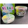 Image 7 : Soft Puff Slime Kit - Non-Sticky/Mess-Free Slime Toy Kit - Kiwi Fruit (Scented) Super-Stretchy! New