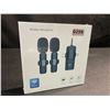 Image 8 : 3-in-1 Wireless Lavalier Microphone Kit for Iphone/Android/Audio Devices - Noise Canceling Lapel Mic