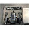 Image 11 : 3-in-1 Wireless Lavalier Microphone Kit for Iphone/Android/Audio Devices - Noise Canceling Lapel Mic