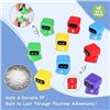 Image 4 : Mini Robot Interactive Alphabet Learning Toy for Toddlers - 26 ABC Letters & Flash Cards - New