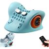 Image 1 : Hugterra Heated Electric Neck/Shoulder Massager with Remote Control; For Back/Neck Pain - New!