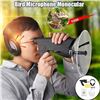 Image 7 : Nature Observing - Recording & Play Back Dish; 8X Monocular Viewing/Long Distance Listening Device