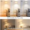 Image 7 : Karjoefar LED Modern 64" Tall Arch Floor Lamp (Gold) with Linen Shade; Bulb Included - Brand New!