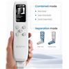 Image 4 : RENPHO Air Compression Leg Massagers (2pcs) with Smart Pressure Sensor, Cordless & Plug-In - NEW