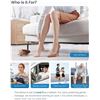 Image 7 : RENPHO Air Compression Leg Massagers (2pcs) with Smart Pressure Sensor, Cordless & Plug-In - NEW