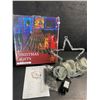 Image 1 : 23FT Star Waterfall LED Christmas Light for Outdoors - Warm White - Brand New!