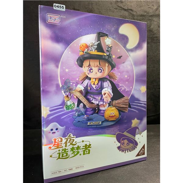 1512pcs Starry Night Dreamer/Little Witch Lego-Style Building Block Toy Set - LOZ No. 1969 - New!
