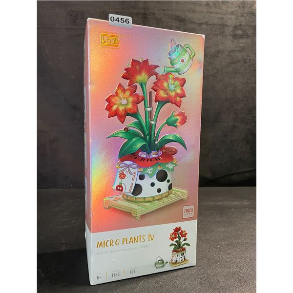 703pcs Micro Plants IV Flower/Botanical Lego-Style Building Block Toy Set (LOZ Model: 1285) - New!