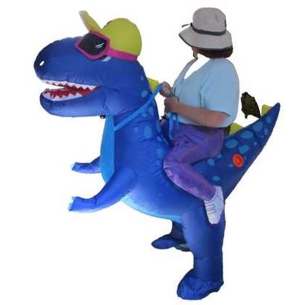 Inflatable T-Rex Dinosaur Kids Costume - Kids Size Medium - Brand New!
