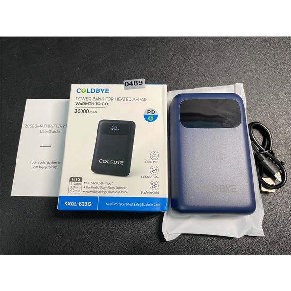 20,000mAh Power Bank for Heated Apparel/Gear - Mutli-Port Power Bank - Brand New!