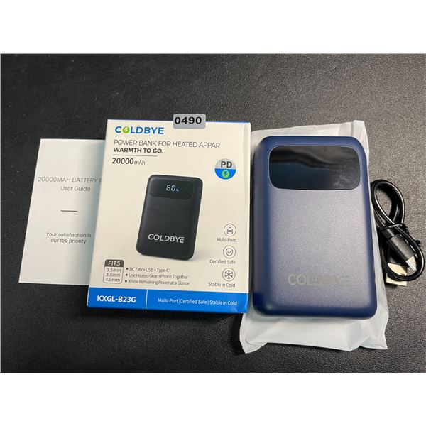 20,000mAh Power Bank for Heated Apparel/Gear - Mutli-Port Power Bank - Brand New!
