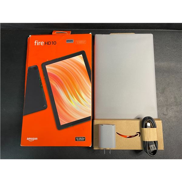 Amazon Fire HD 10 Tablet (32GB) Black - 10.1" Vibrant Full HD Screen, 3GB Ram - NEW!