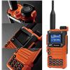 Image 9 : Portable Two-Way Radio/Walkie-Talkie (Model: UV-K5(8) Orange - Brand New