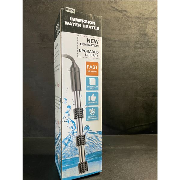 2000W Immersion Water Heater with Digital LCD Thermometer, Fast Heating & Constant Temp - NEW