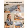 Image 3 : AllJoy Wearable Heating Pad (24" x 33") For Back/Neck/Shoulder Pain; 10 Heating Levels - New!