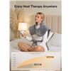Image 6 : AllJoy Wearable Heating Pad (24" x 33") For Back/Neck/Shoulder Pain; 10 Heating Levels - New!