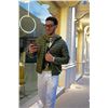Image 6 : 3 Pairs of Visoone Blue Light Blocking Glasses - Rectangle/Chic Look (Olive Green) - New