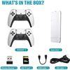 Image 9 : M15 Retro Wireless 4K Plug & Play Gaming Stick with 30,000+ Built-In Games/23 Emulators - New