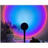 Image 7 : Lot of 2 LED Sunset Projector Lamps - Rainbow Sunset Atmosphere Lamps - New