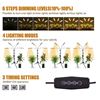 Image 2 : 4-Head Floor LED Plant Grow Light with 63" Tripod Floor Stand, Full-Spectrum, Timer Settings - NEW!