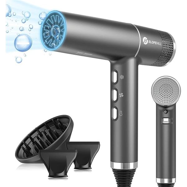 Slopehill Professional Ionic High-Speed Hair Dryer/Blow Dryer; 2000W, 110,000 RPM - New