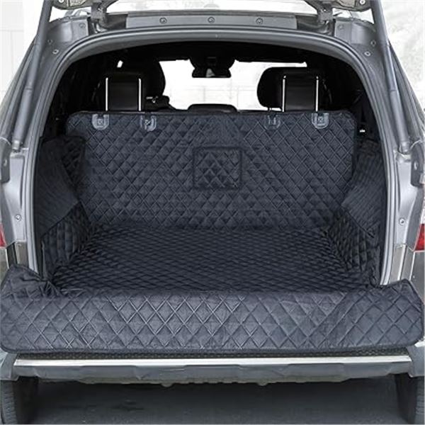Large Waterproof Vehicle Cargo Liner for Dogs/Pets - Universal Fit, Non-Slip; For SUV/Vans/Sedans