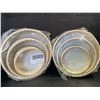 Image 3 : 6-Pack Hand Drum Set (6", 8", & 10" Sizes) Wooden Frame Drums with Drum Sticks - New!