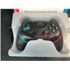 Image 3 : Wireless Controller for Nintendo Switch - Ergonomic Design; USB-C Rechargeable (Black) - New