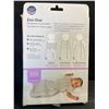 Image 2 : Nested Bean Zen One Classic Convertible Gently Weighted Sleep Sack/Swaddle (Size S) - New!