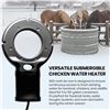 Image 3 : 500-Watt Deicer/Water Heater - Submergible Cast Aluminum Utility De-Icer Tool - New