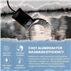 Image 4 : 500-Watt Deicer/Water Heater - Submergible Cast Aluminum Utility De-Icer Tool - New