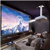 Image 5 : Suptek White Projector Ceiling Mount Bracket; Fits Flat or Sloped Ceilings; Adjustable Height - NEW