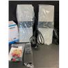 Image 3 : 2-Pack LED Plug-In Wall Sconce Lights with Remote, 6Ft Cord; Adjustable Brightness/Colors - New!