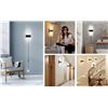 Image 9 : 2-Pack LED Plug-In Wall Sconce Lights with Remote, 6Ft Cord; Adjustable Brightness/Colors - New!