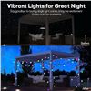 Image 7 : 49FT Smart Outdoor RGBW String Lights; Waterproof/Shatterproof Patio Lights w/ App Control - NEW
